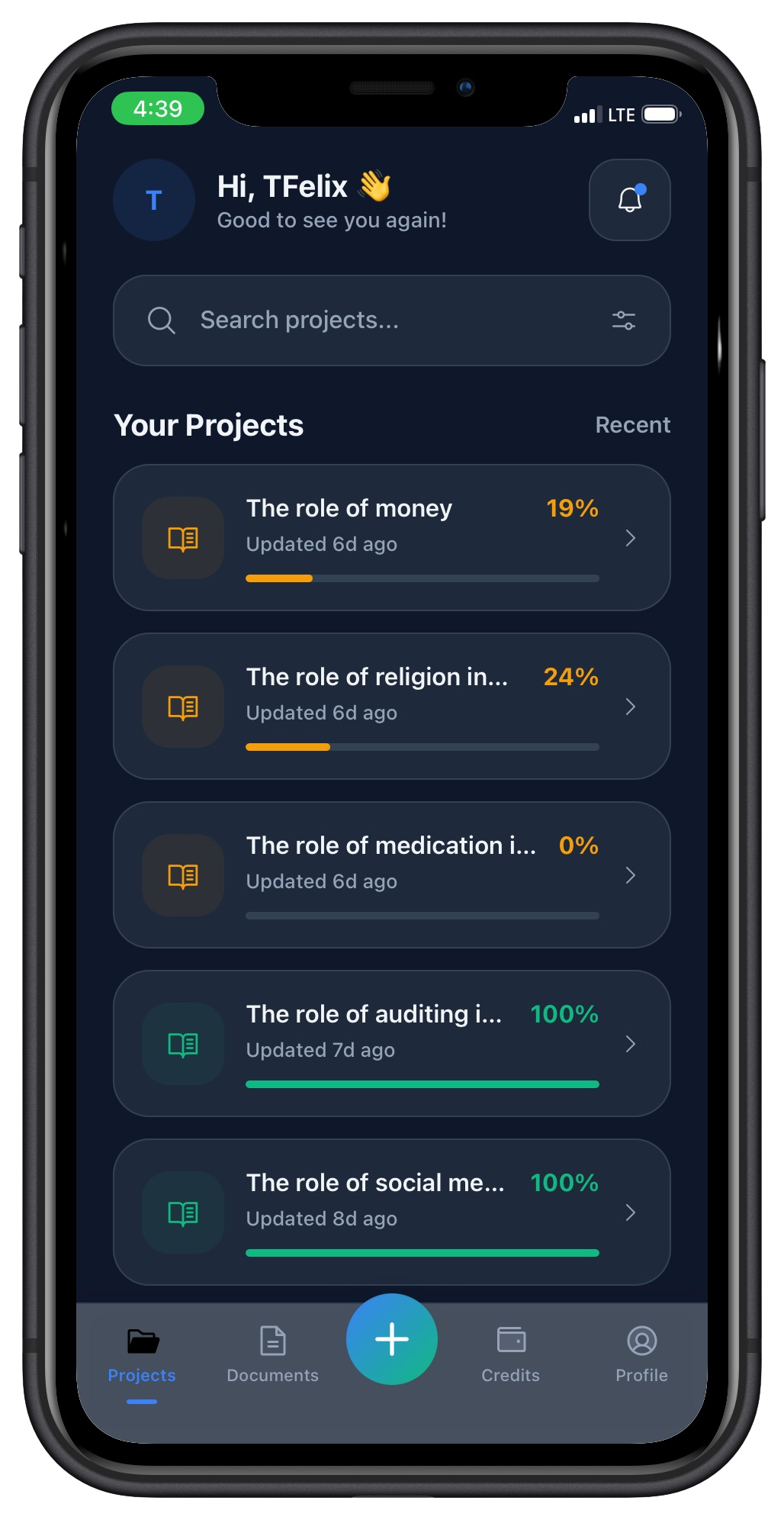 Scrypo mobile app mockup